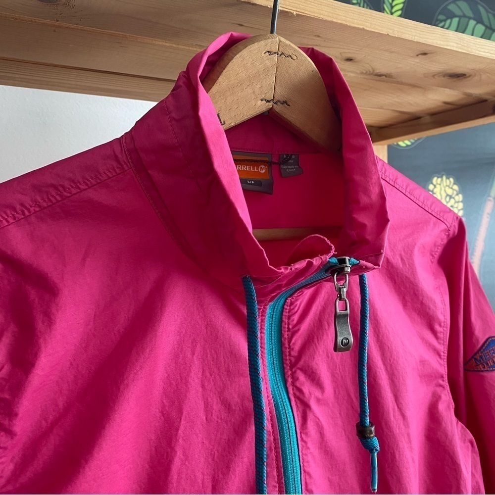 Merrell Pink Avalon Half Zip Pullover Wind Rush J… - image 5